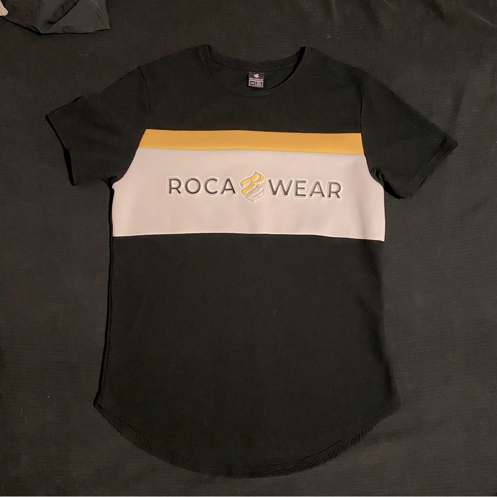 Authentic Rocawear droptail tee